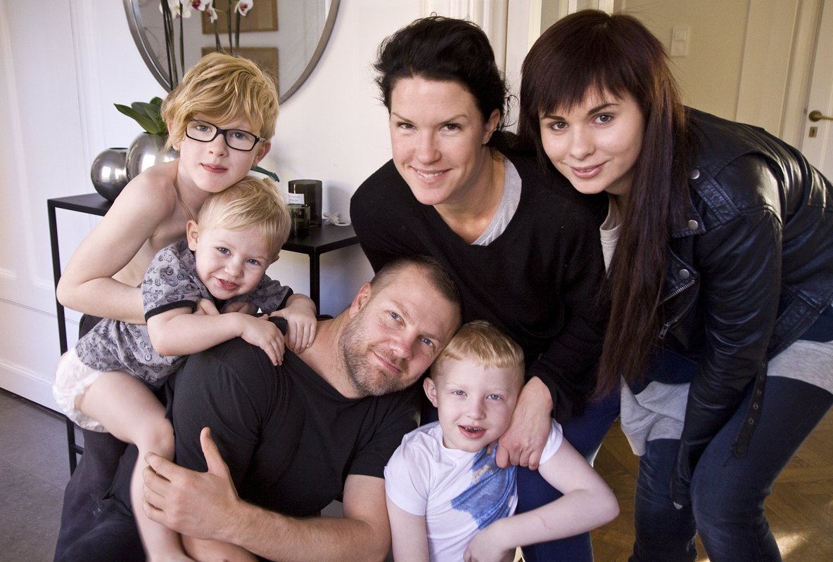 2014 Karin med Jonny Johansson o Familj